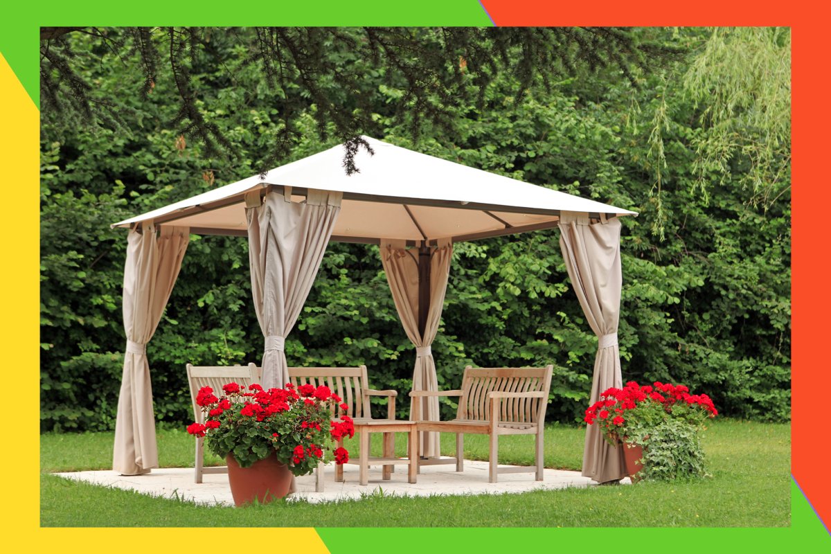 Шатер 3х4х2,5м бежевый