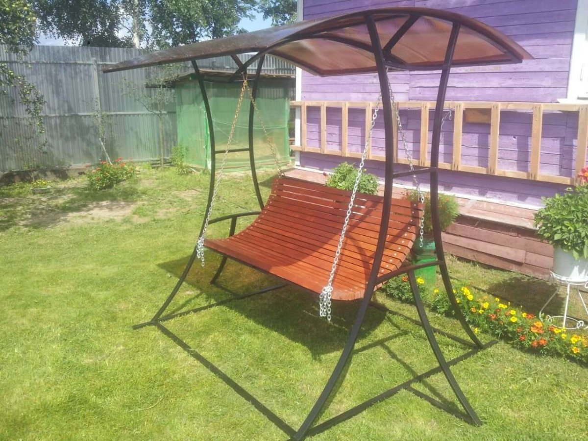 Качель Садовая из металла