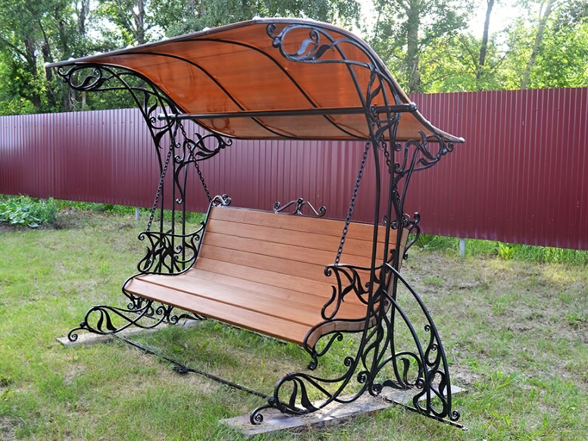 Кованые качели