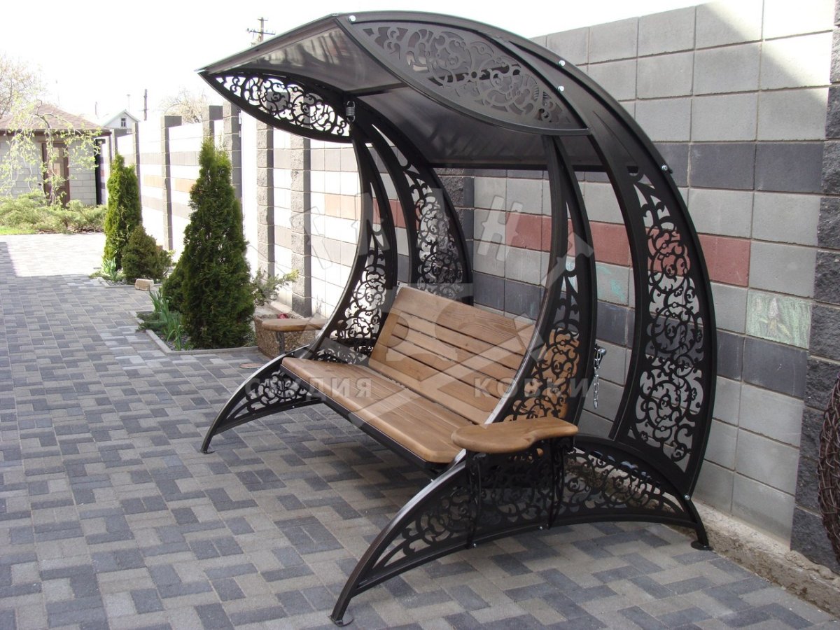 Кованые качели