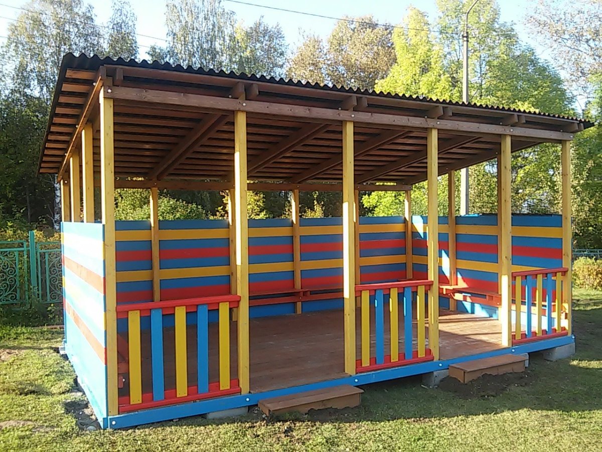Беседка для детского сада