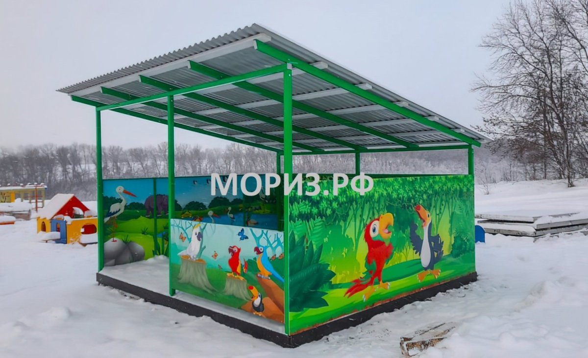 Теневой навес проект