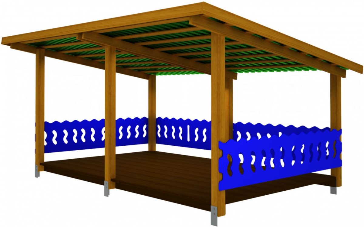 Теневой навес МАФ 9.191