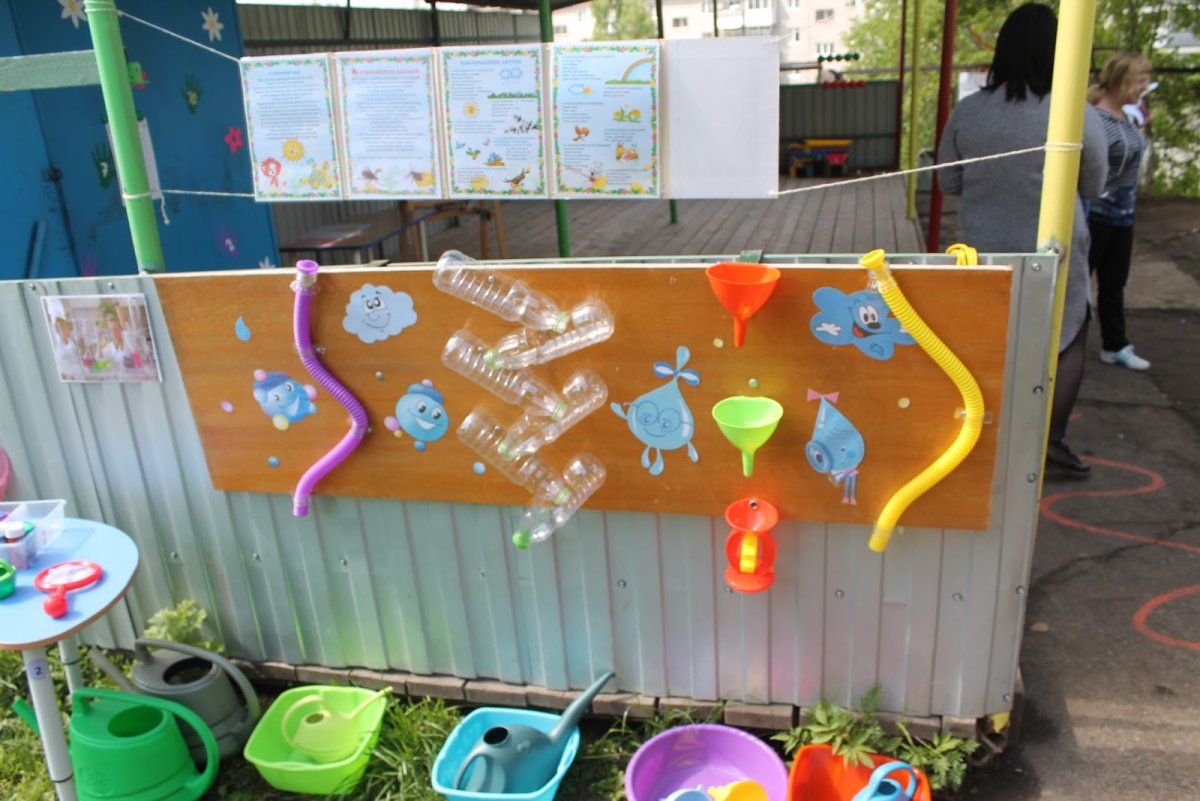 Украшение веранды в детском саду