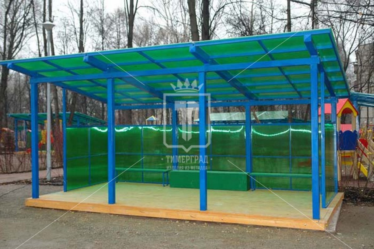 Теневые навесы для детских садов