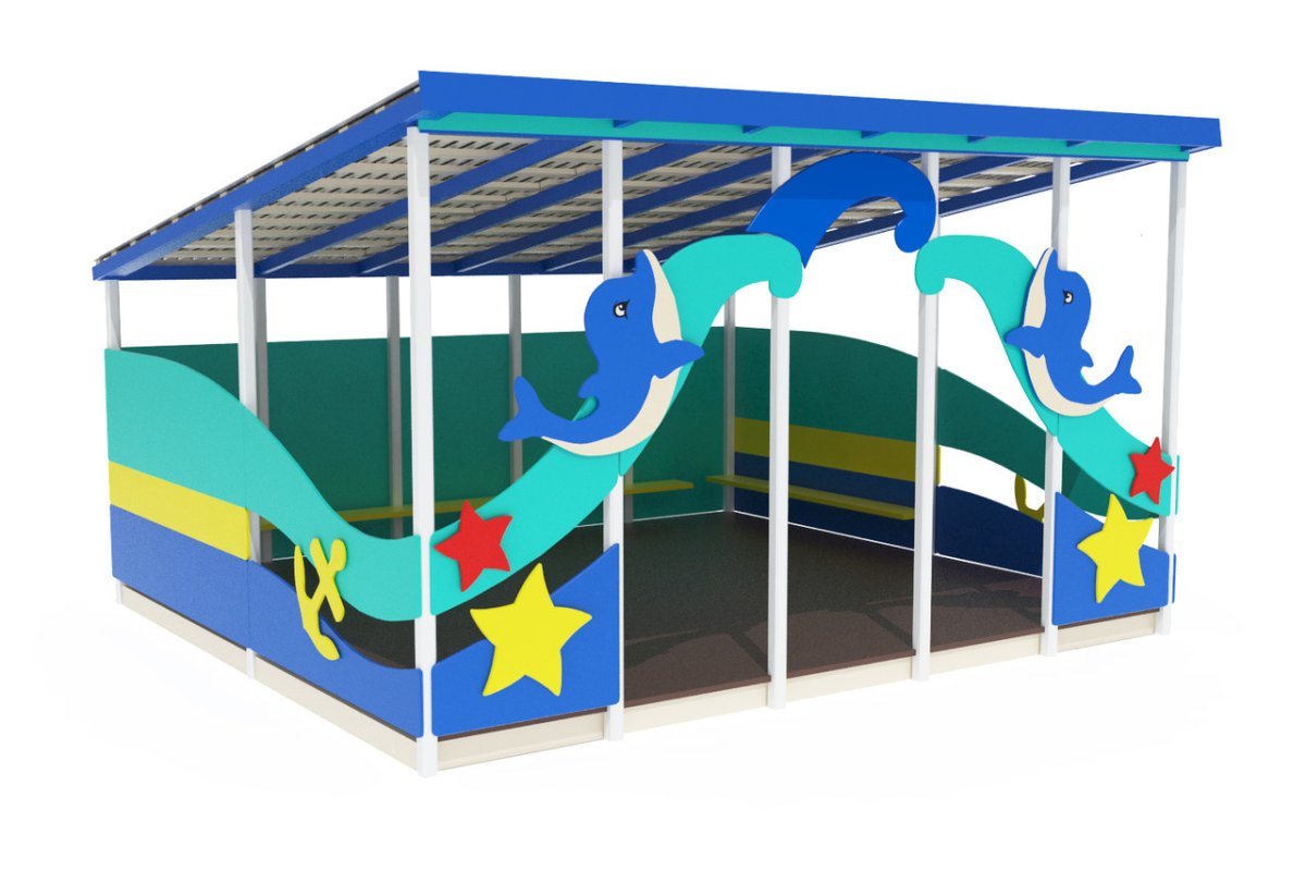 КСИЛ теневой навес 5000х8000