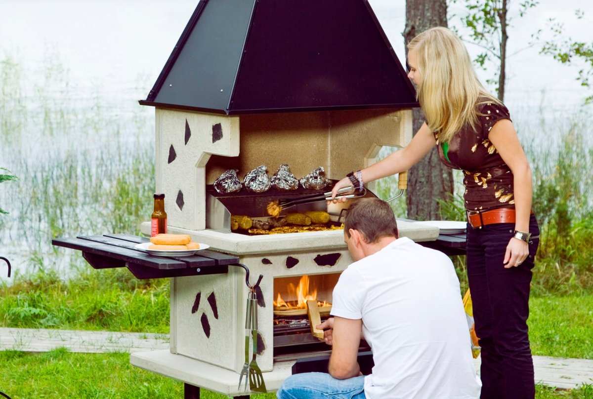 Зонт для барбекю