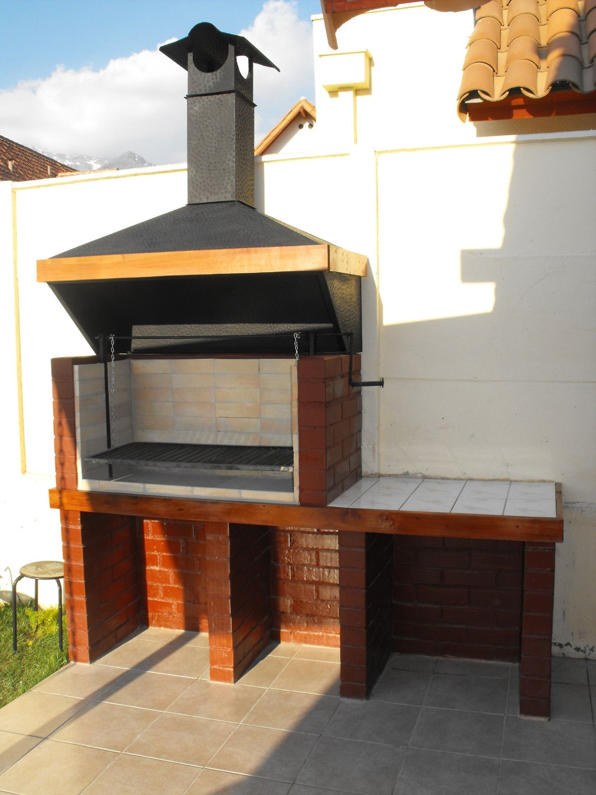 Вытяжка для мангала