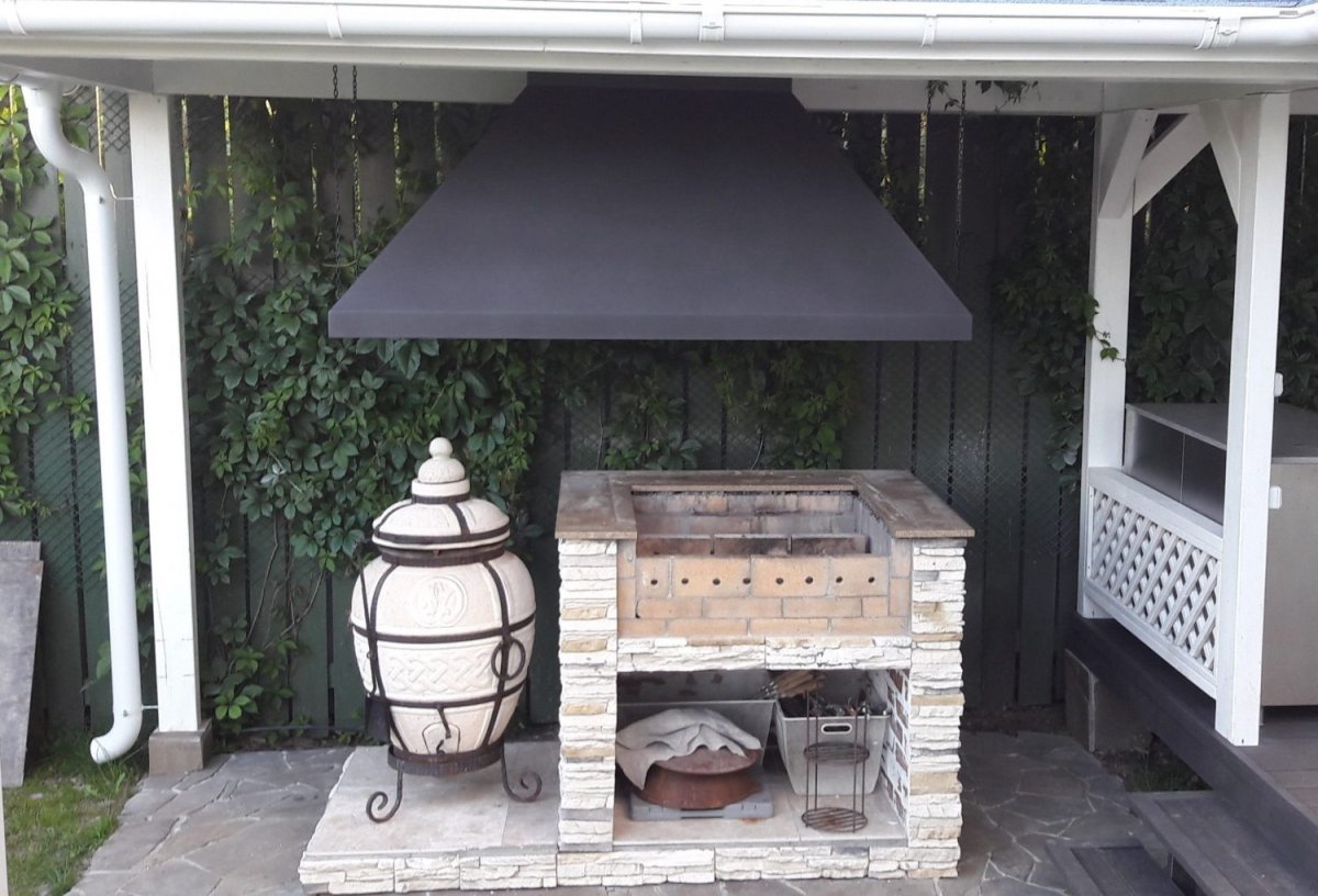 Вытяжка для мангала