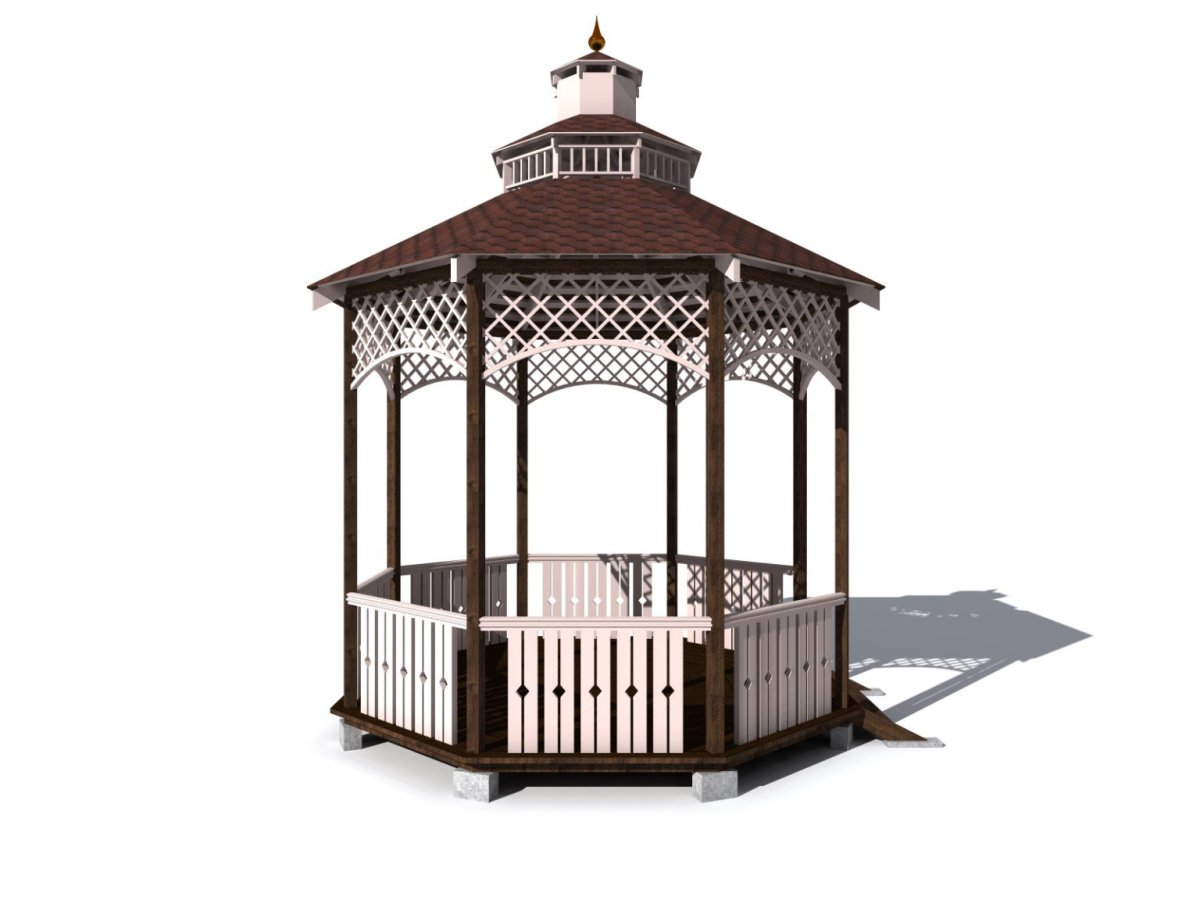 Ротонда шестиугольная