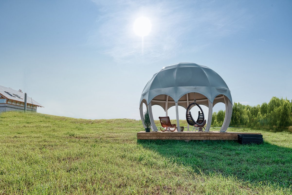 Беседка пергола Квадросфера