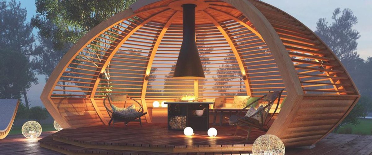 Геокупол веранда