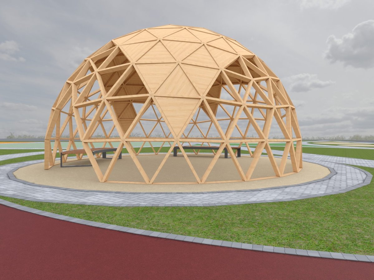 Беседка сфера