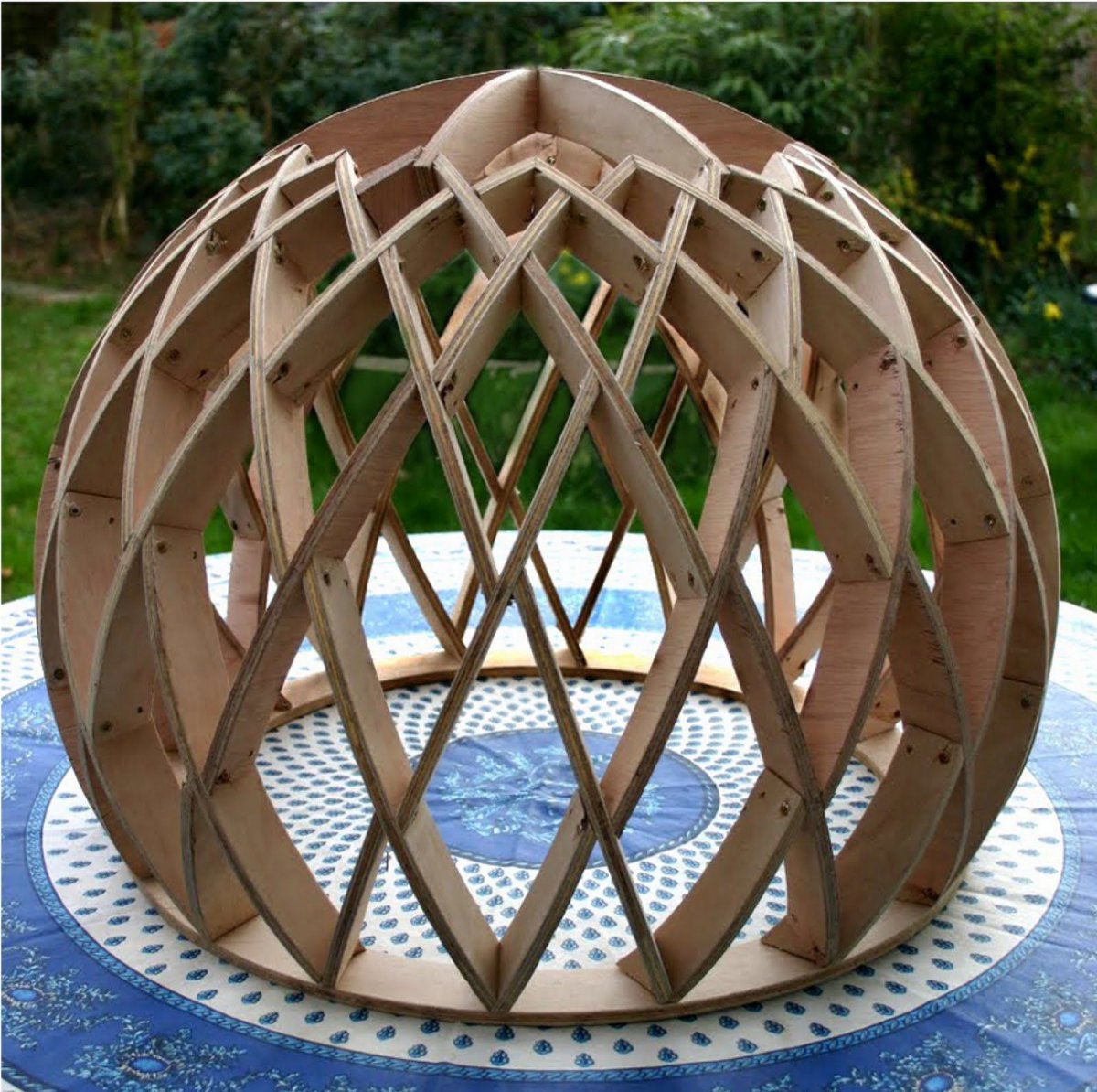 Бесконнекторный геодезический купол