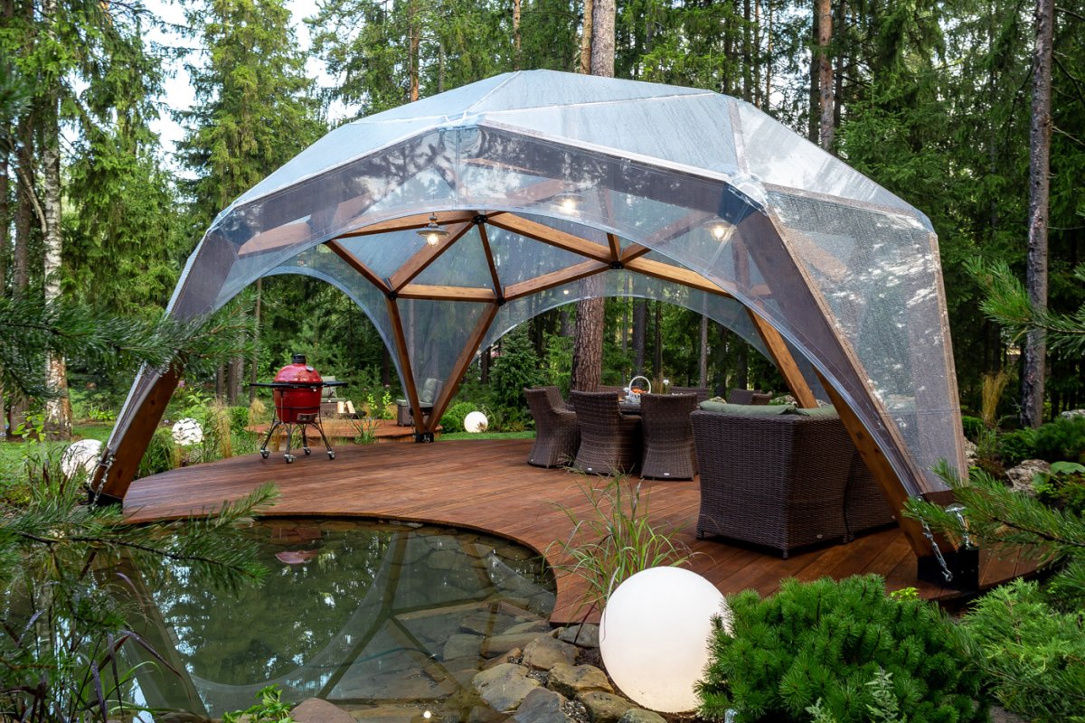 Квадросфера шатер