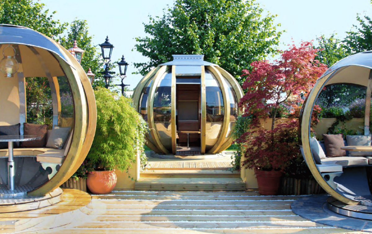 Необычные беседки