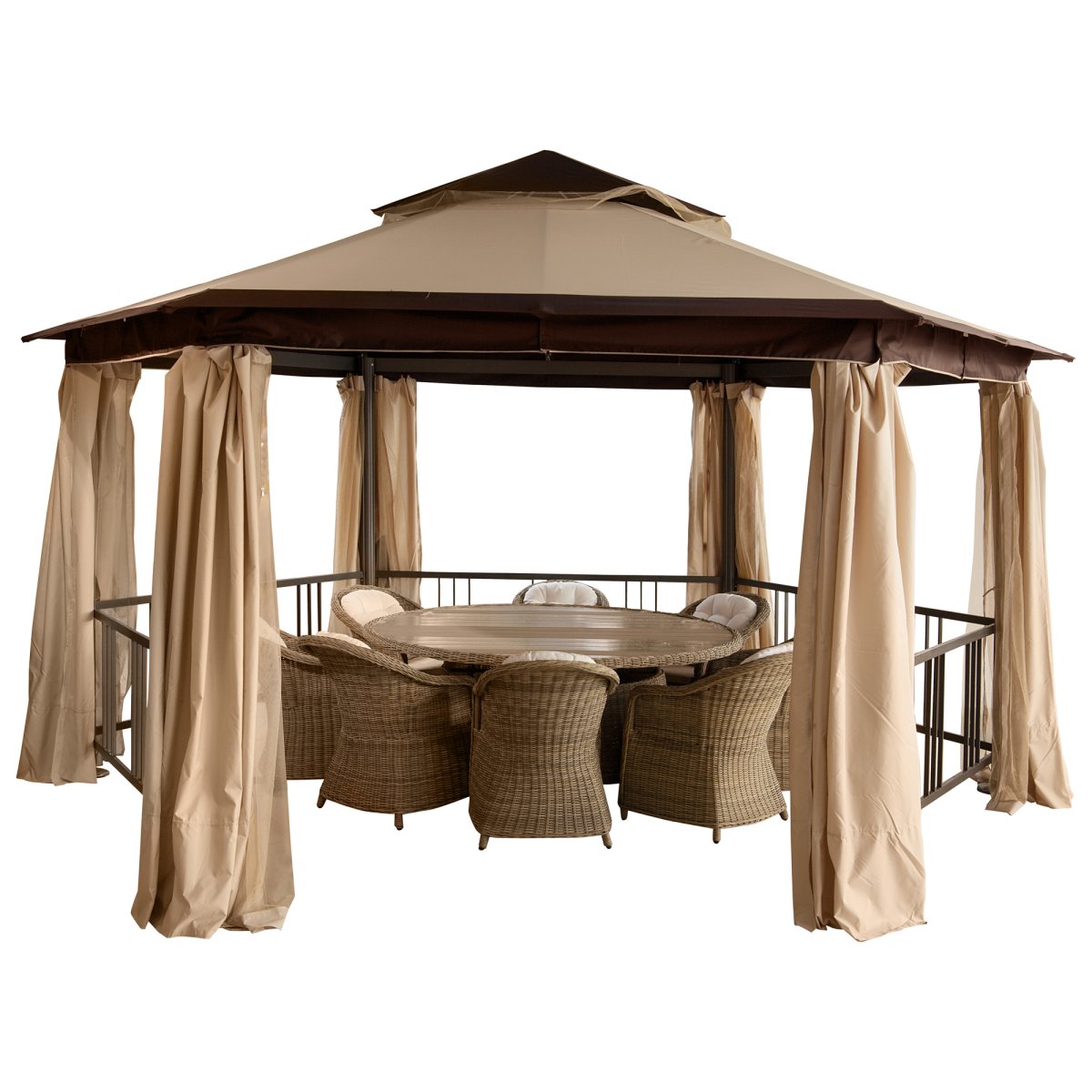 Шатер Ganghao с москитной сеткой 300x365x295см (gh13n01)