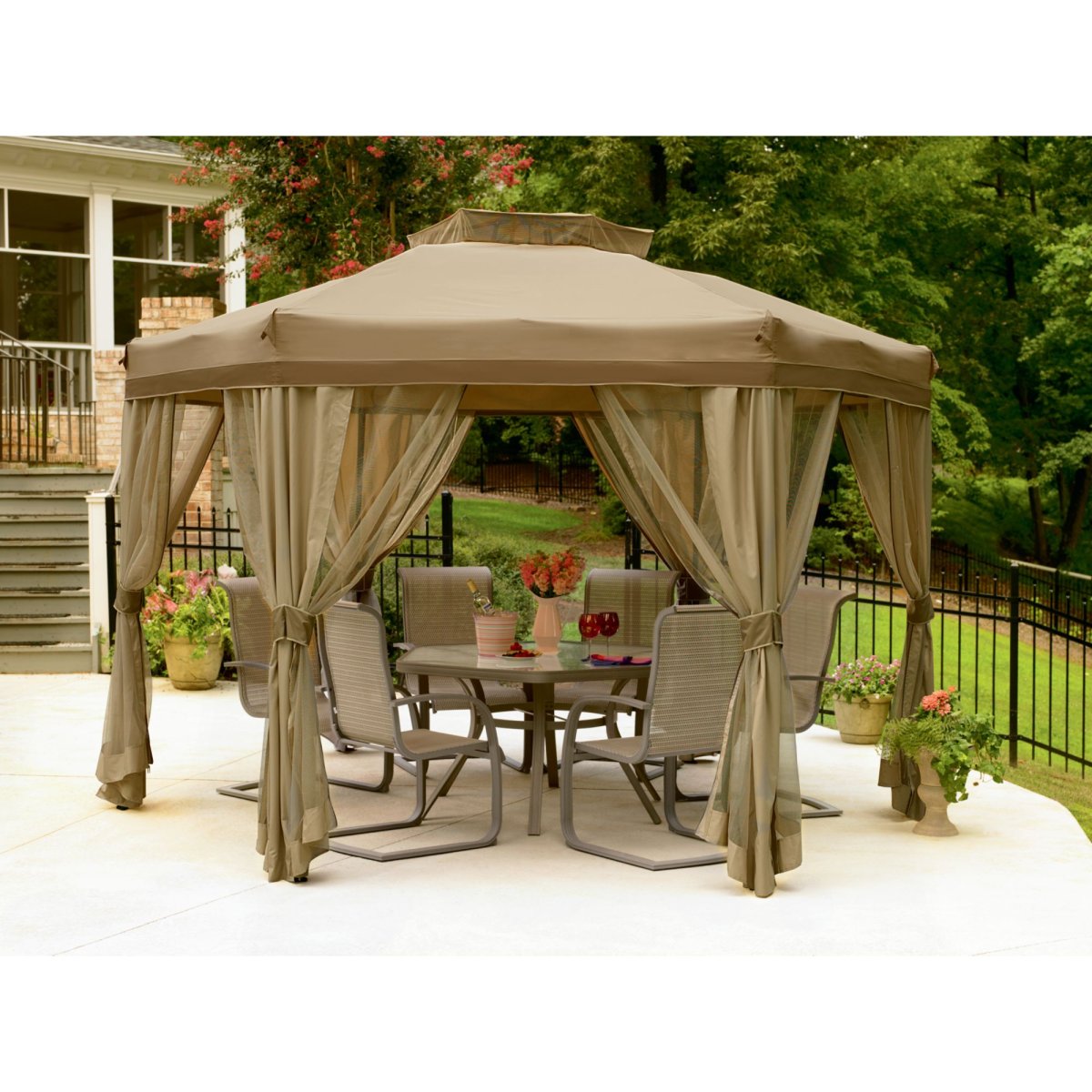 Садовый павильон Amora 408х307х313