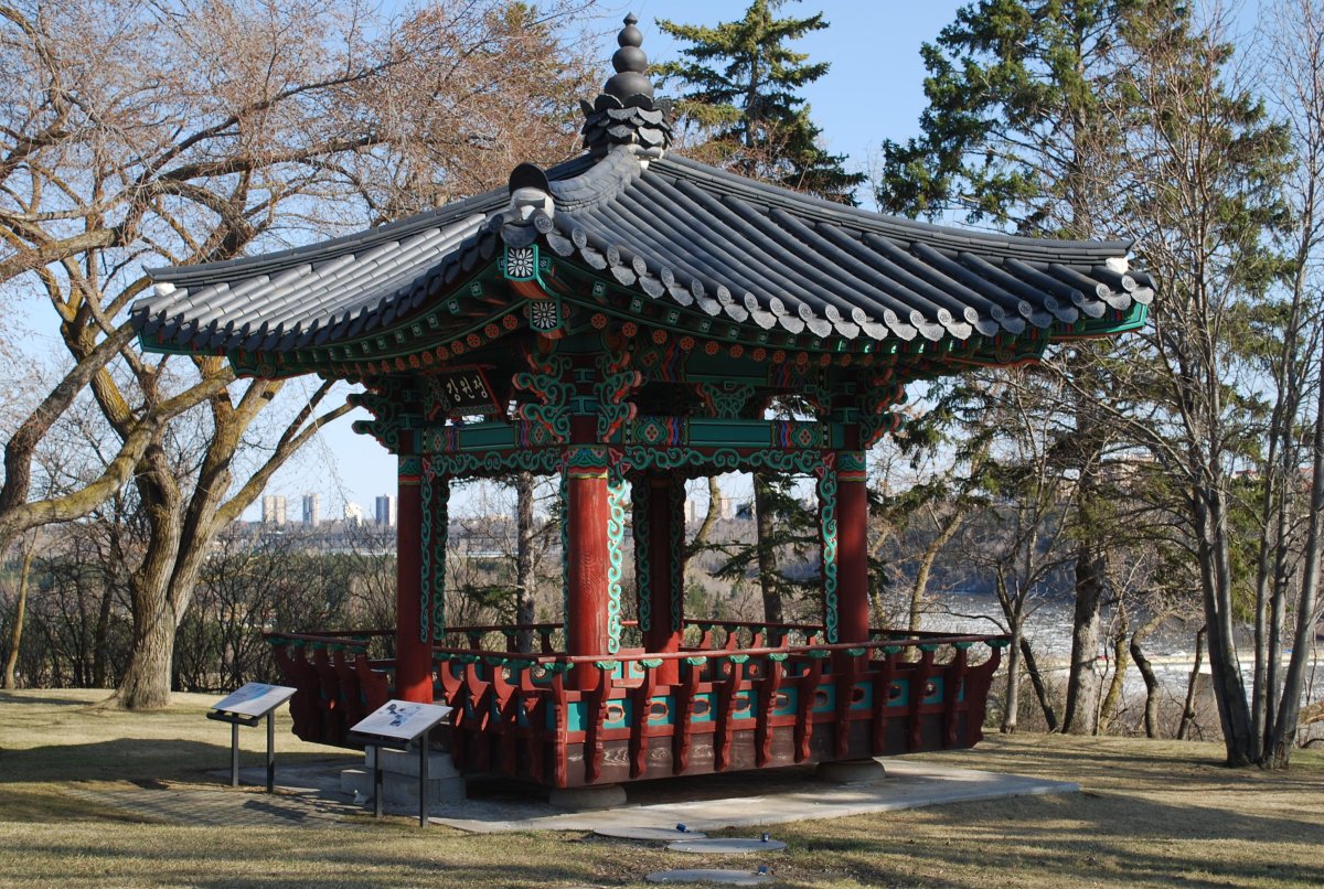 Корейская беседка памятник архитектуры