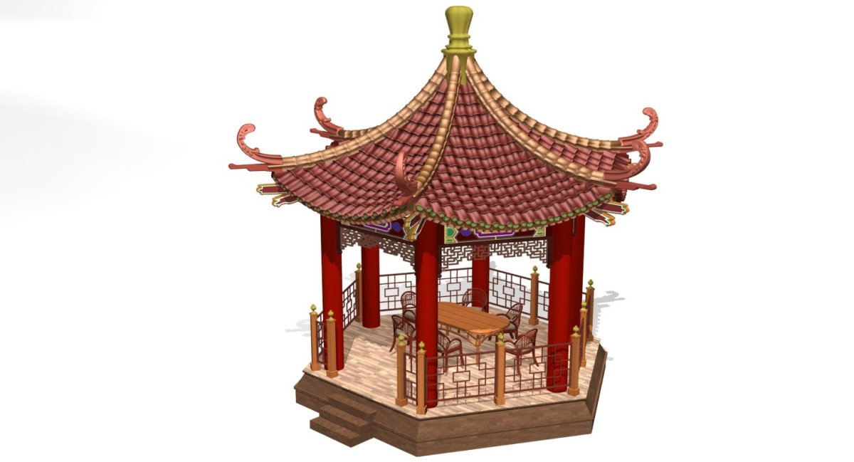 Китайская беседка УМБУМ