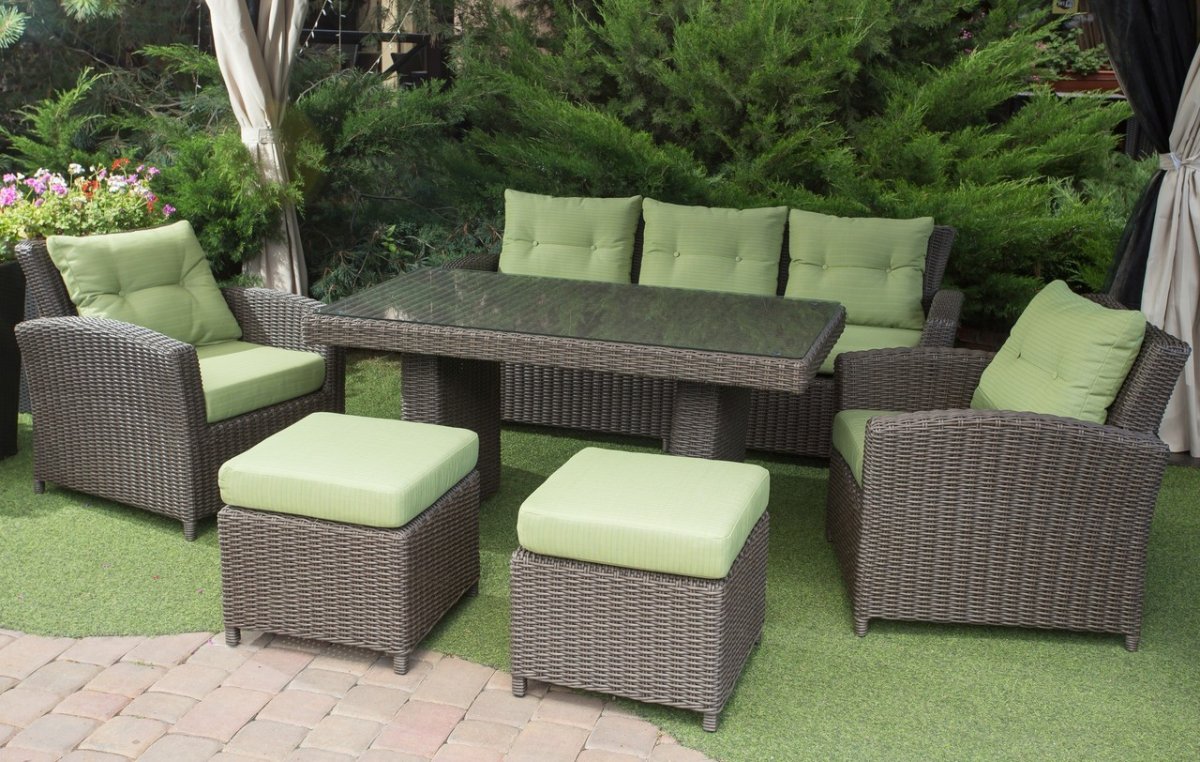 Комплект плетеной мебели KFNST-007