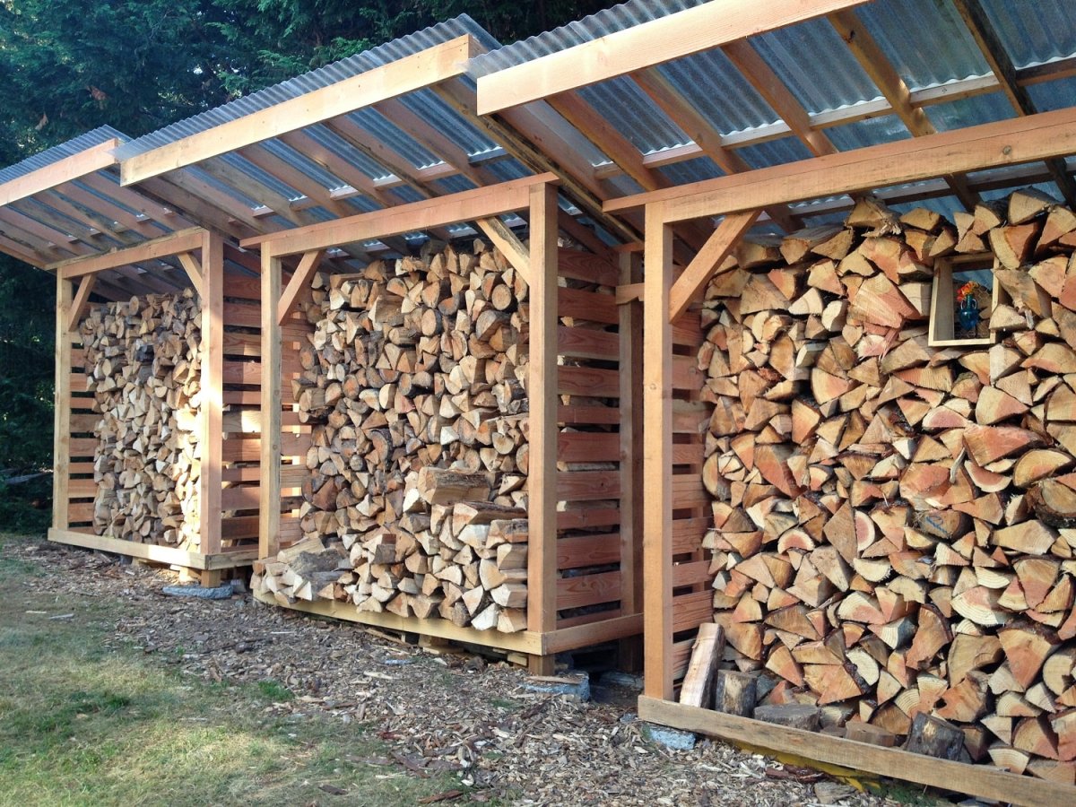 Дровница поленница Keter Firewood Shelter