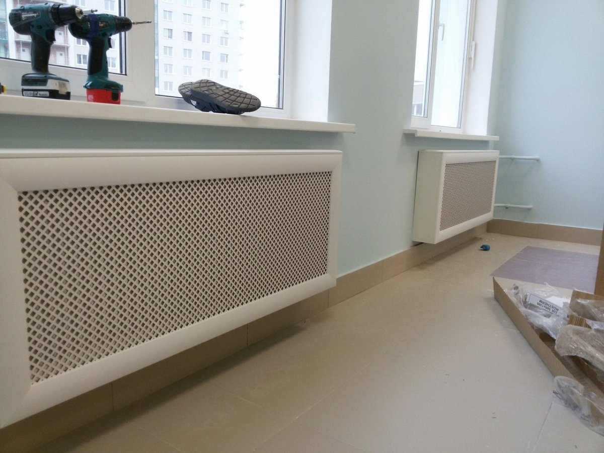 Звукоизолирующий короб для батареи