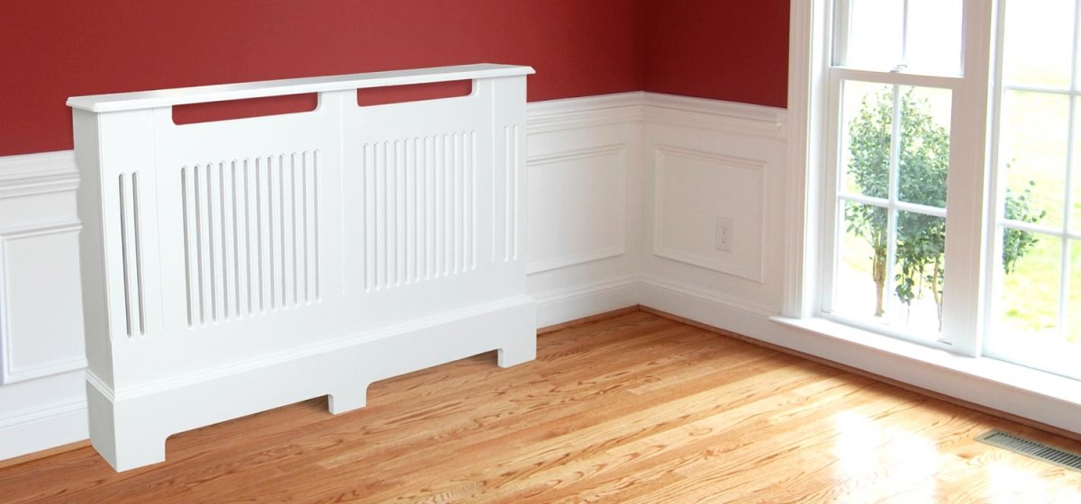 Декоративные короба для отопительных труб