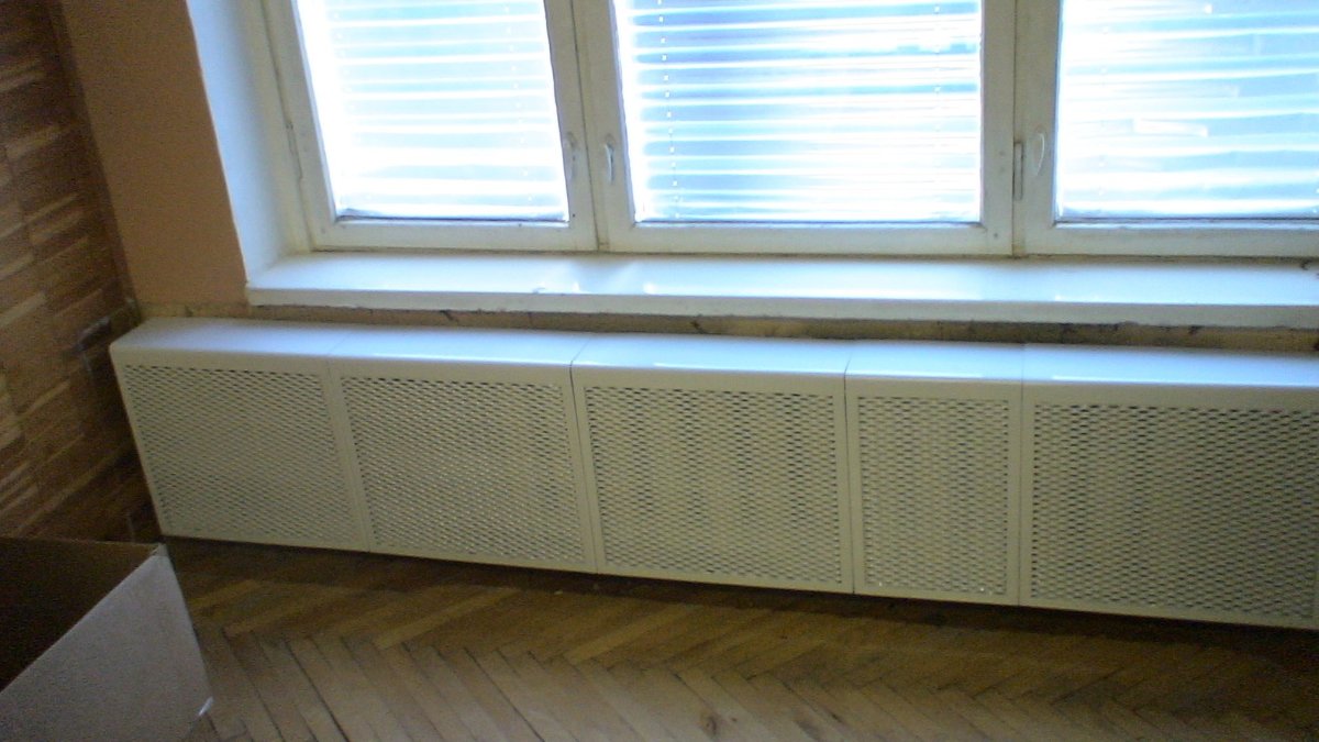 Экраны для чугунных батарей и стальных радиаторов «Delta-Max»