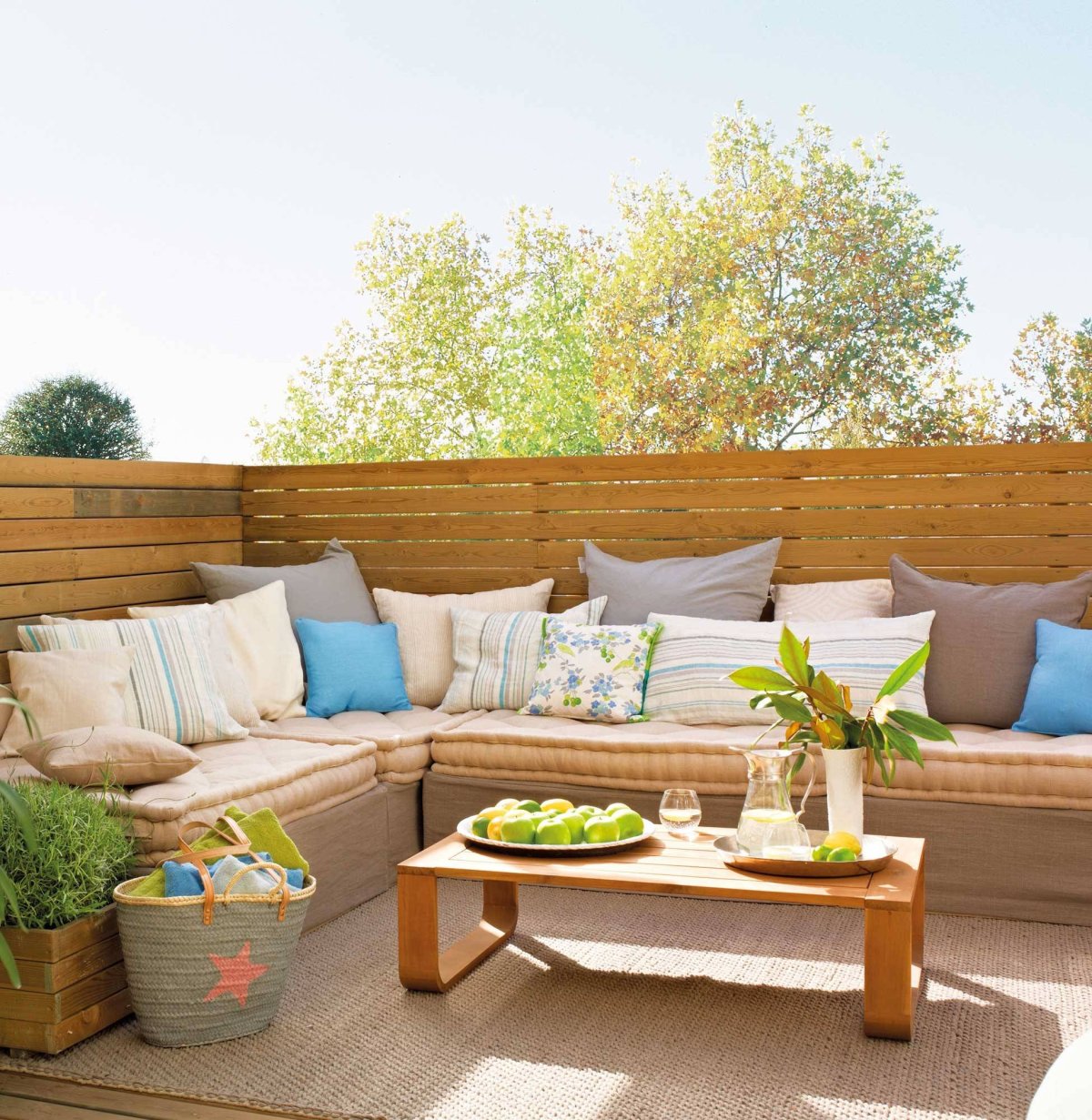 Зона отдыха на даче