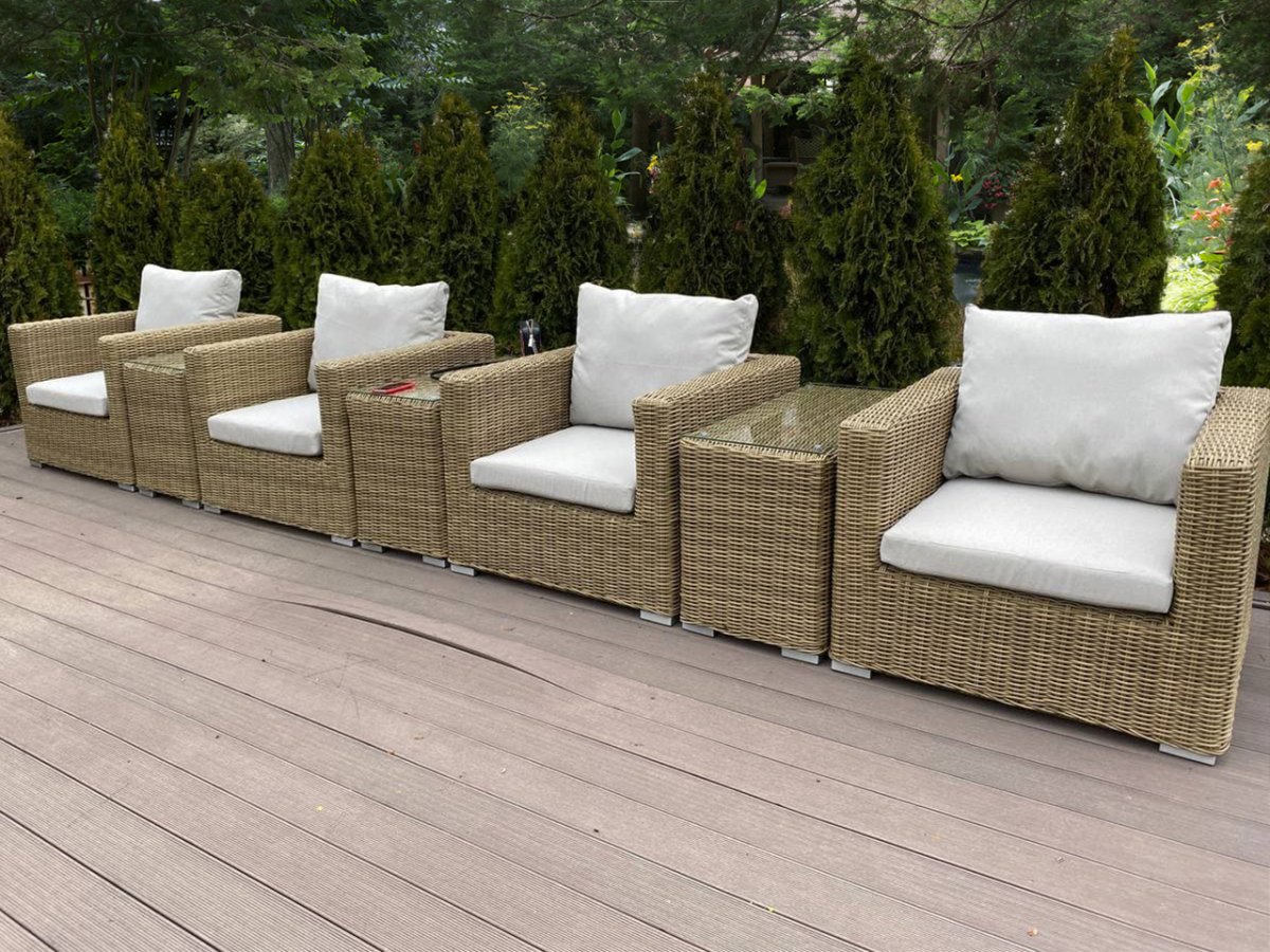 Лаунж зоны с креслами Кентуки