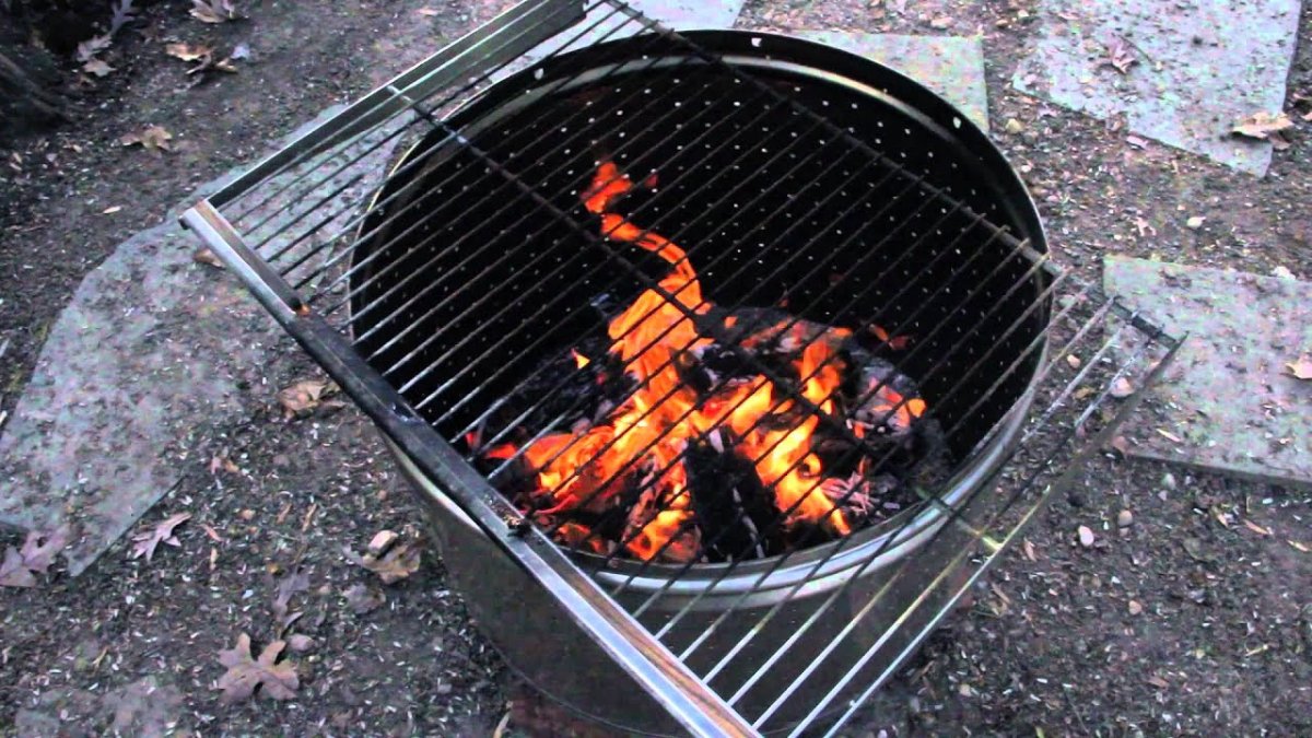 Гриль из стиральной машины