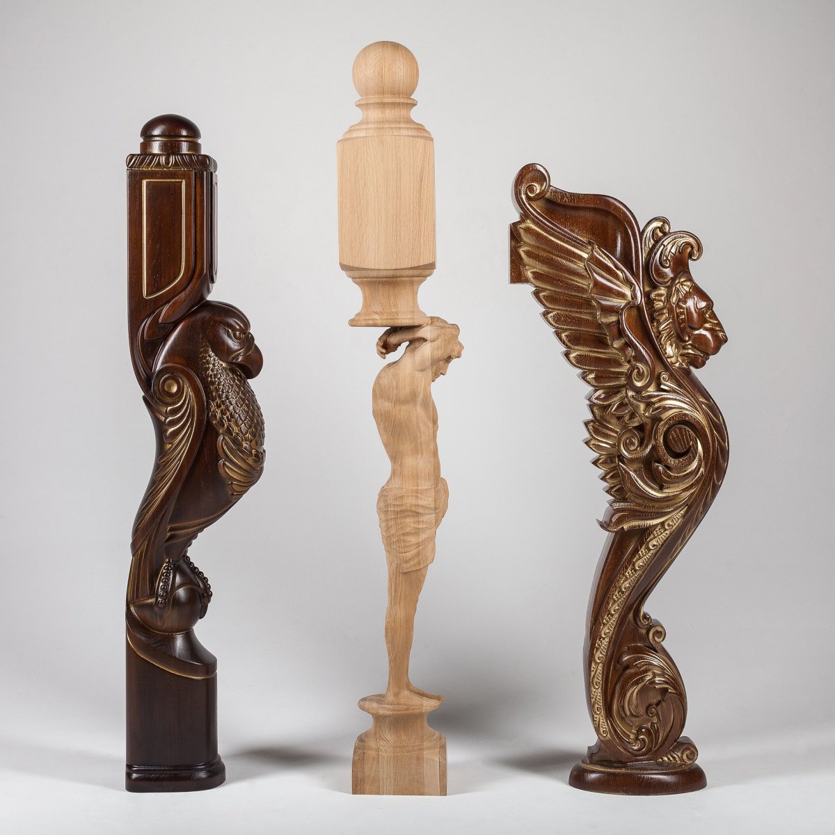 Резная колонна 150х150х3000