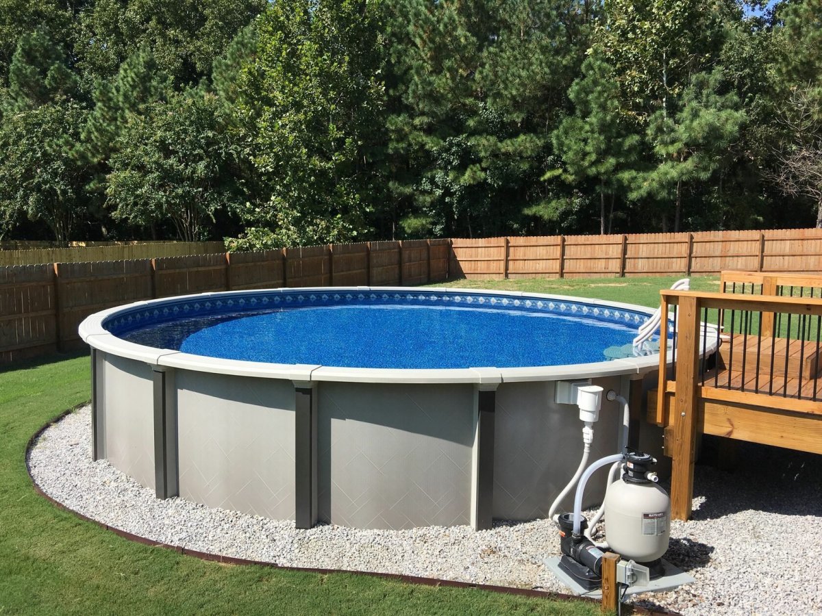 Бассейн Atlantic above ground Pools 7x4 прямоугольный