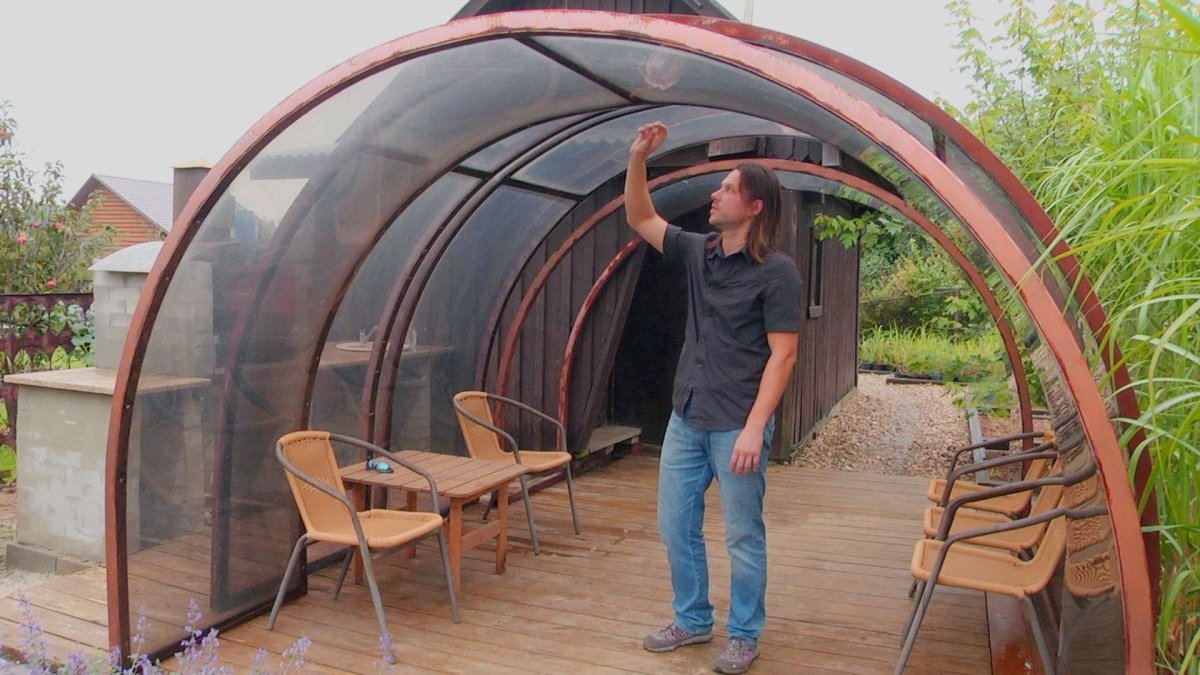 Арочная беседка