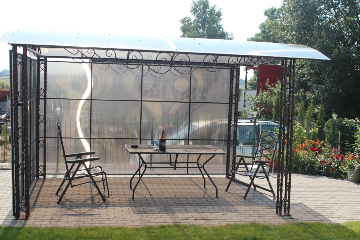 Беседка 2x2 металл