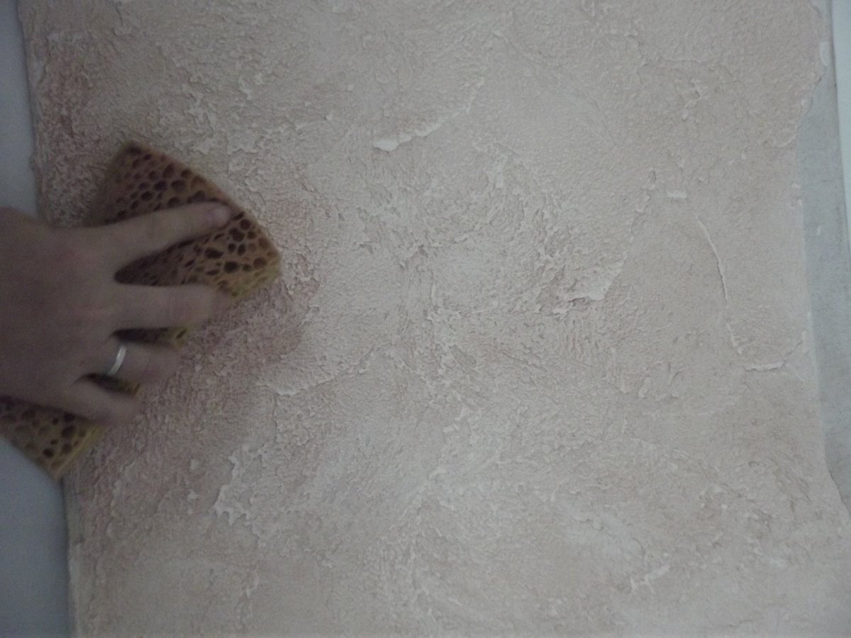 Губка для декоративной штукатурки