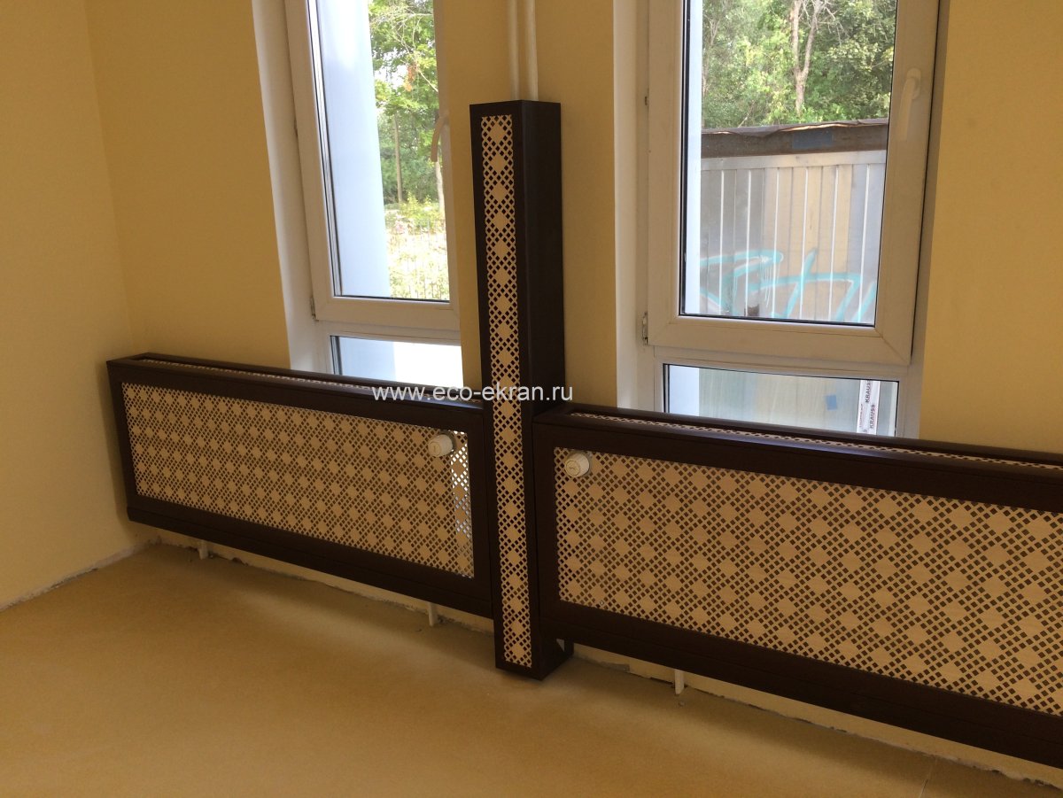 Декоративный экран для труб