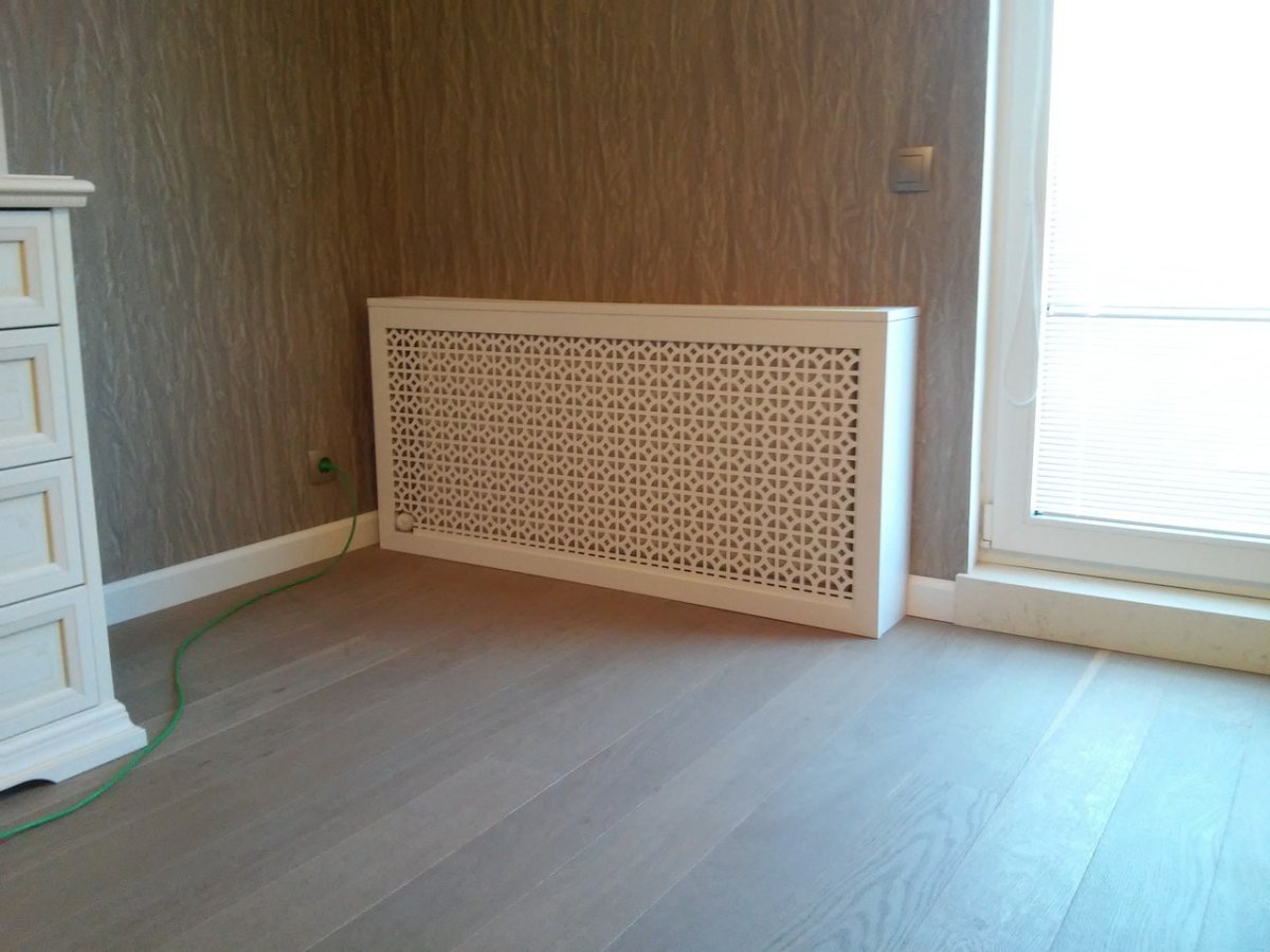 Экран для отопительных труб