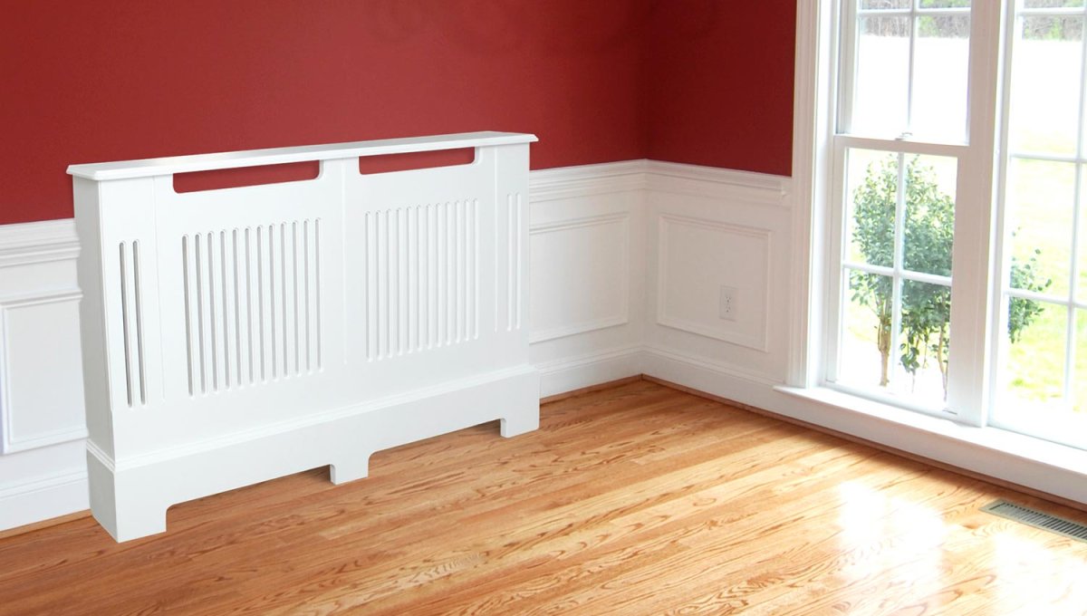 Декоративные короба для труб отопления в комнате