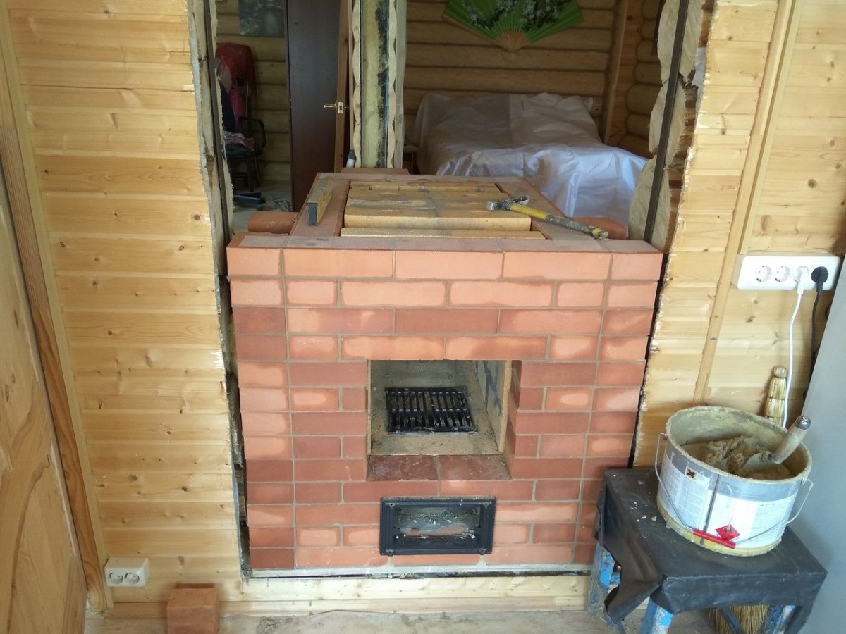Кирпичная печь для дачи