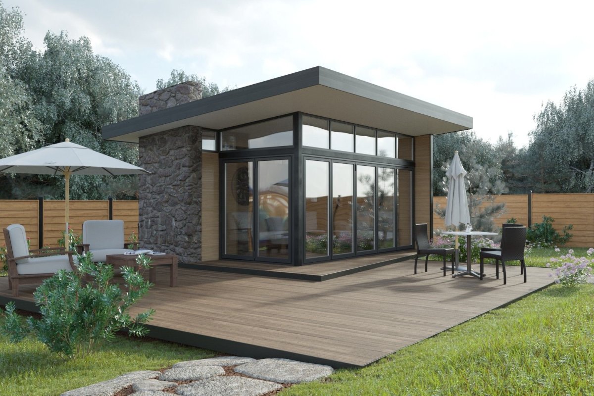 Беседка барбекю Гельвеция