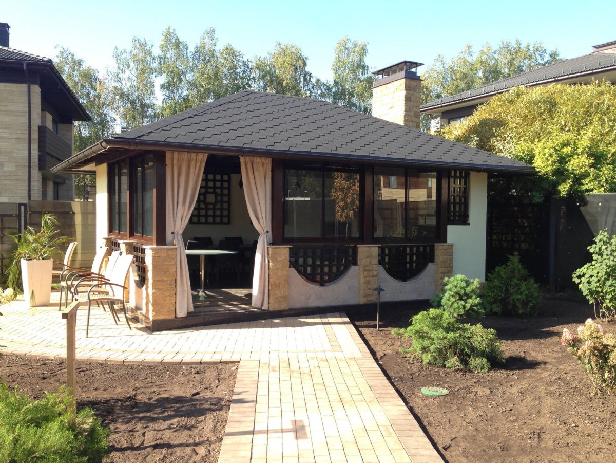 Летняя кухня для дачи