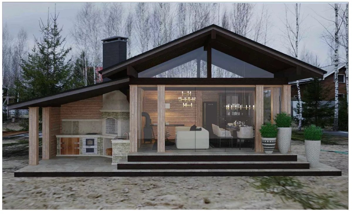 Проект беседки тонап