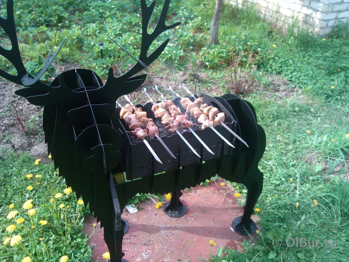 Мангал олень