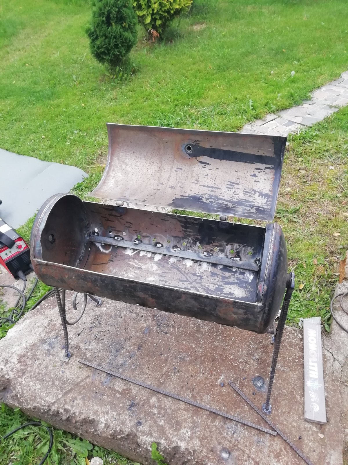 Мангал из газового баллона
