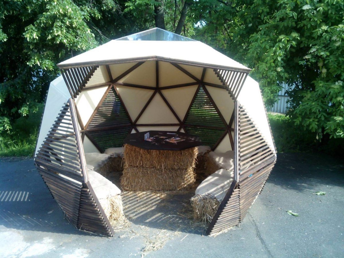 Сферические беседки