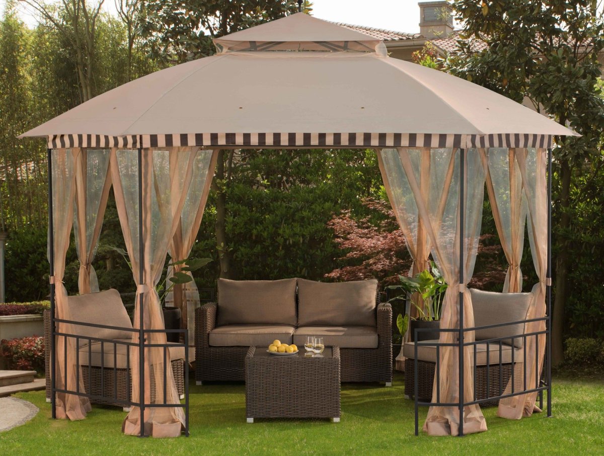 Шатер 3.5 на 5.3 Steel Gazebo