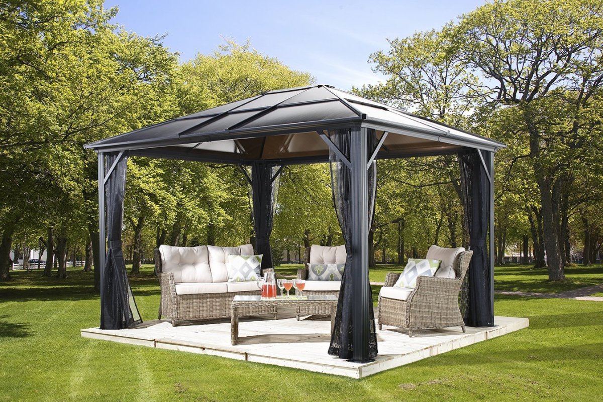 Беседка брусовая Gazebos