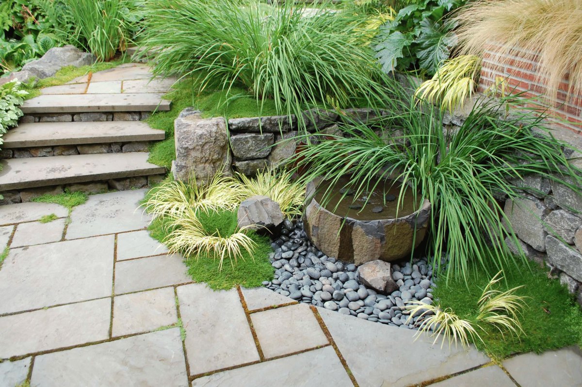 Фонтанчик на даче